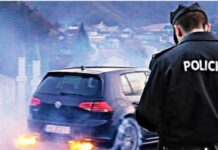 Kazna za divljanje: Policija u Bužimu sankcionisala 23-godišnjeg vozača Golfa